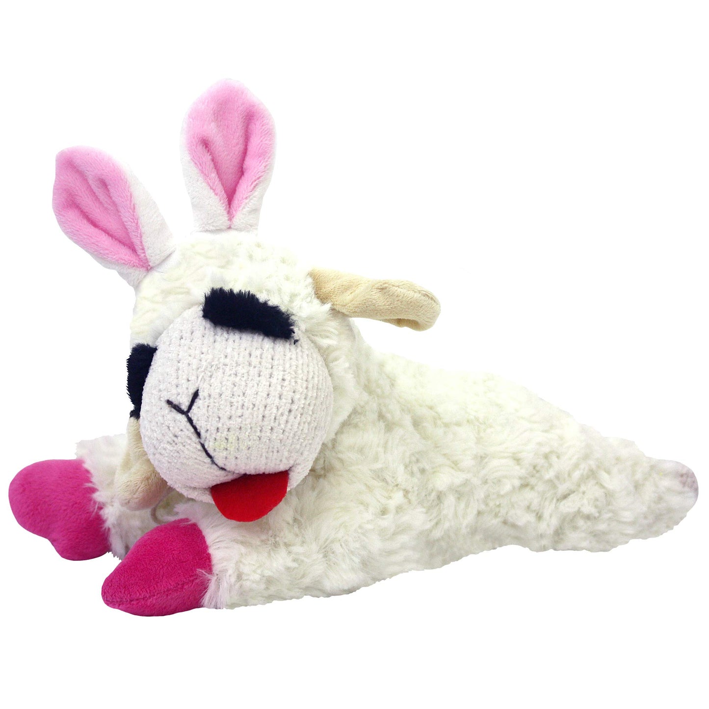 Multipet™ Holiday Lamb Chop® Laying Down with Bunny Ears - 10.5"