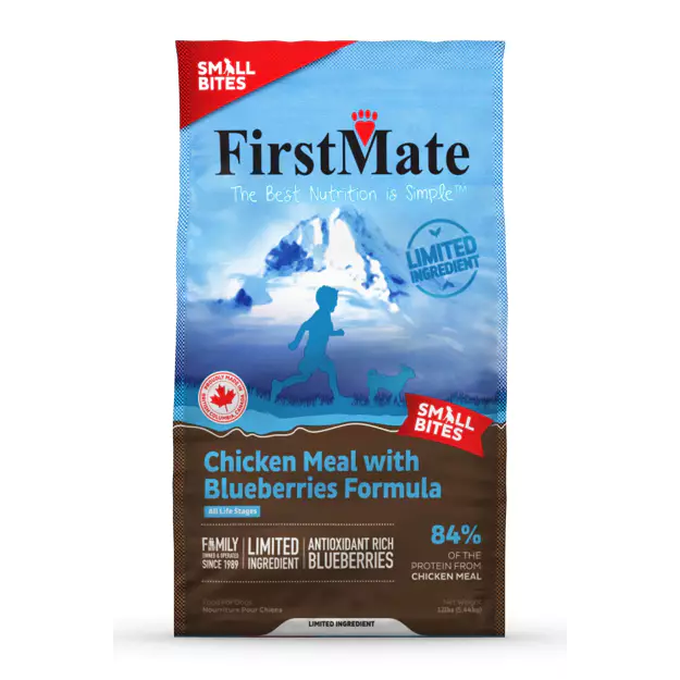 Grain Free Chicken & Blueberry Small Bites 5.44kg FirstMate