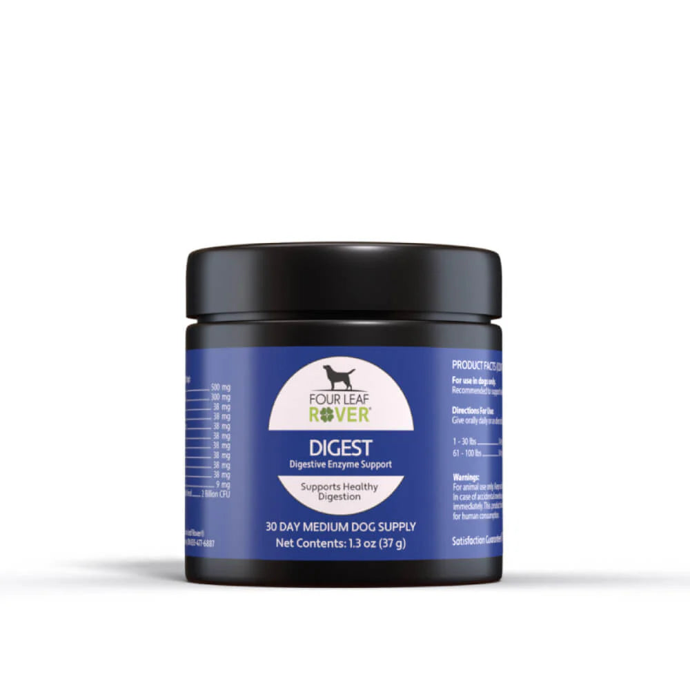 Four Leaf Rover Digest (Digestive Enzymes And Probiotics For Dogs) - 1.2oz