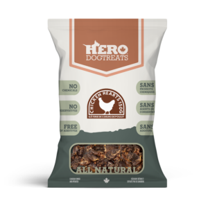 Hero Dehydrated Chicken Hearts - 150g