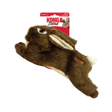 Kong Wild Low Stuff Rabbit - Medium