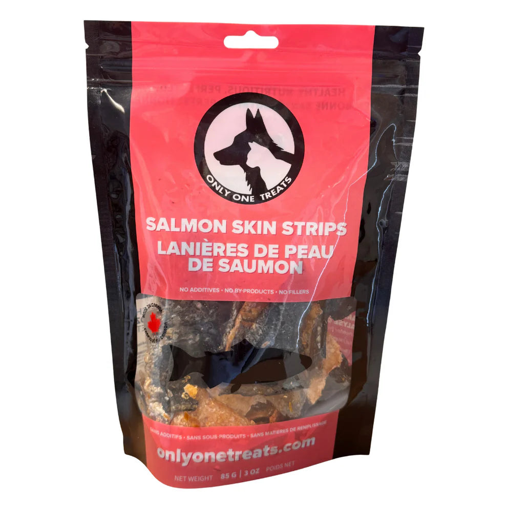 Only One Salmon Skin Strips - 85g