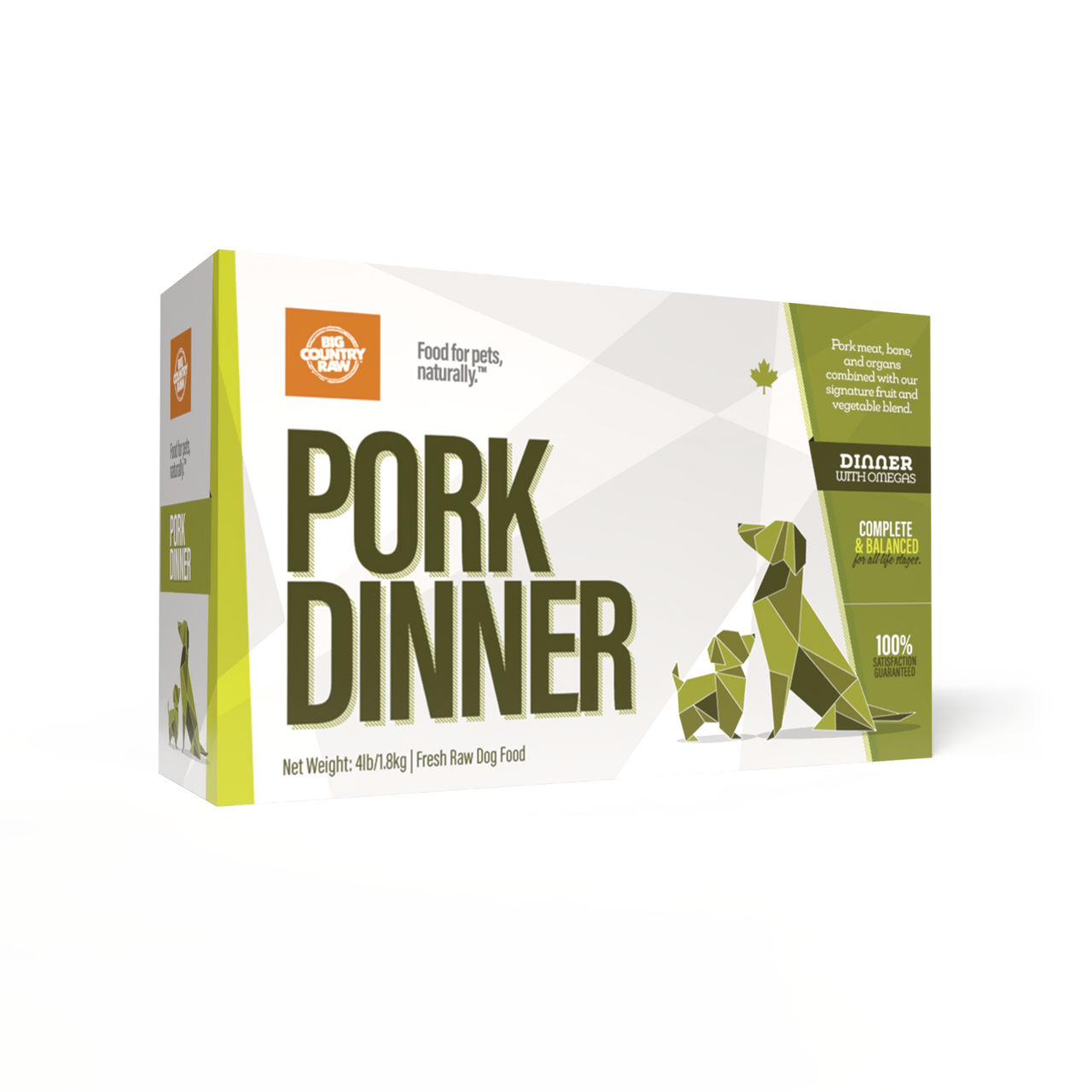 BCR Pork Dinner Carton - 4lbs