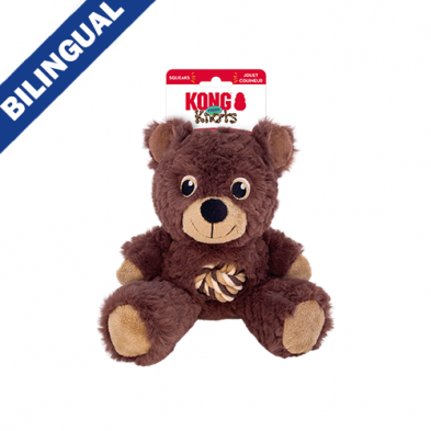 Kong Knots Teddy Assorted - Medium