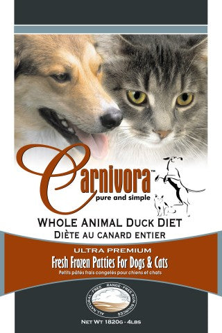 Carnivora Duck Diet - 4lbs