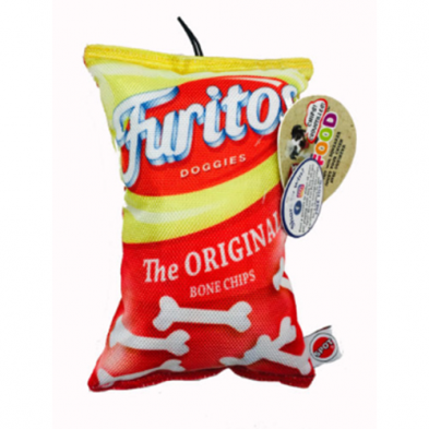 Spot® Fun Food Furitos Chips 8" Dog Toy