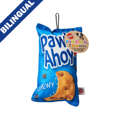 Spot® Fun Food Cookies Paws Ahoy 8" Dog Toy