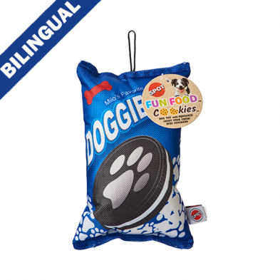Spot® Fun Food Cookies Doggie-Oh's 8" Dog Toy