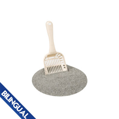 PetMate® Litter Scoop Bleached Lined - Giant