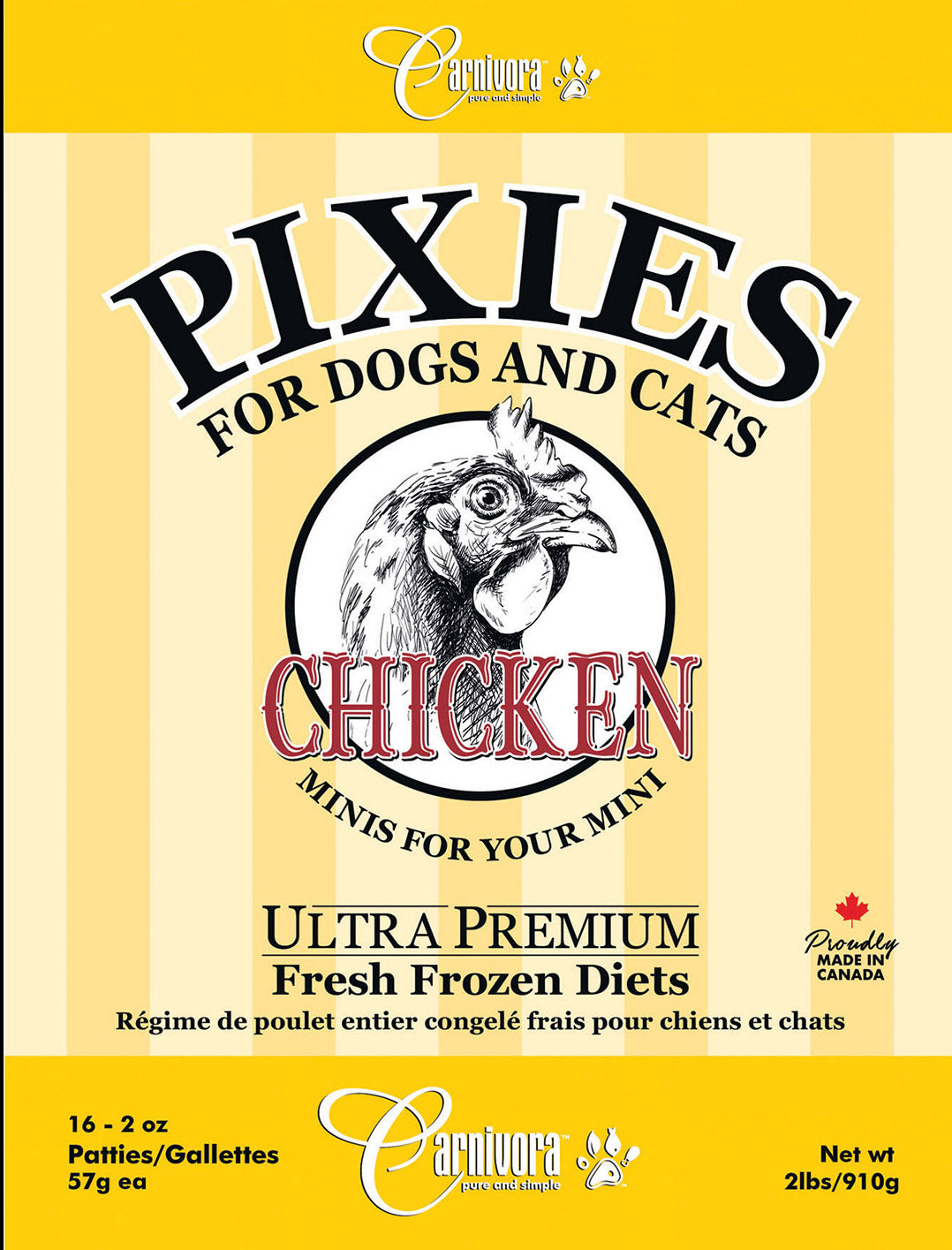 Carnivora Chicken Diet - 2lbs
