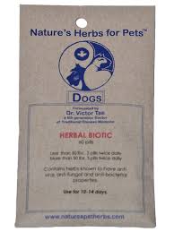Nature's Herbs for Pets Herbal Biotic - 40 Pills (Dog)