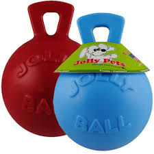 Jolly Pets Tug-N-Toss Blue - Mini