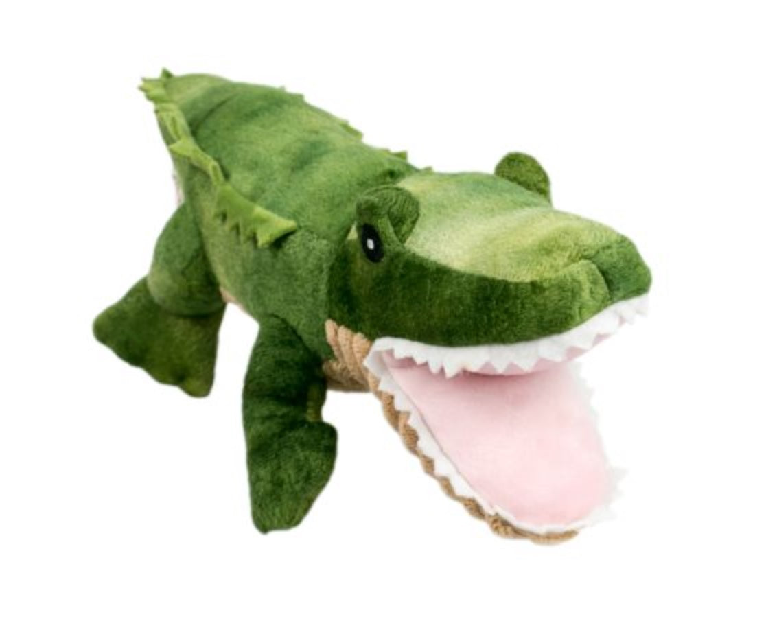 Tall Tails Plush Gator Crunch Toy 15" - each
