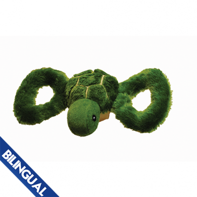Jolly Pets Tug-A-Mals Turtle - Xlarge