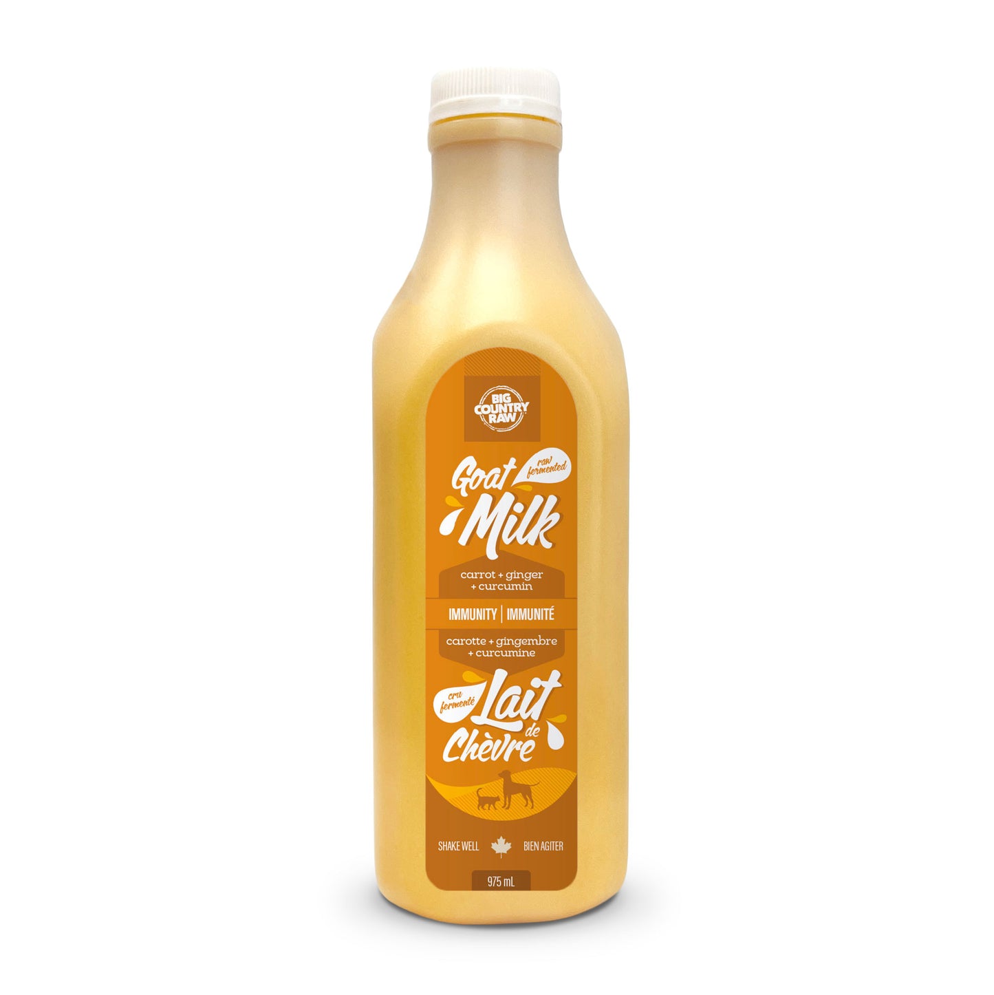 BCR Raw Goat Milk Immunity (Orange) – 975ml