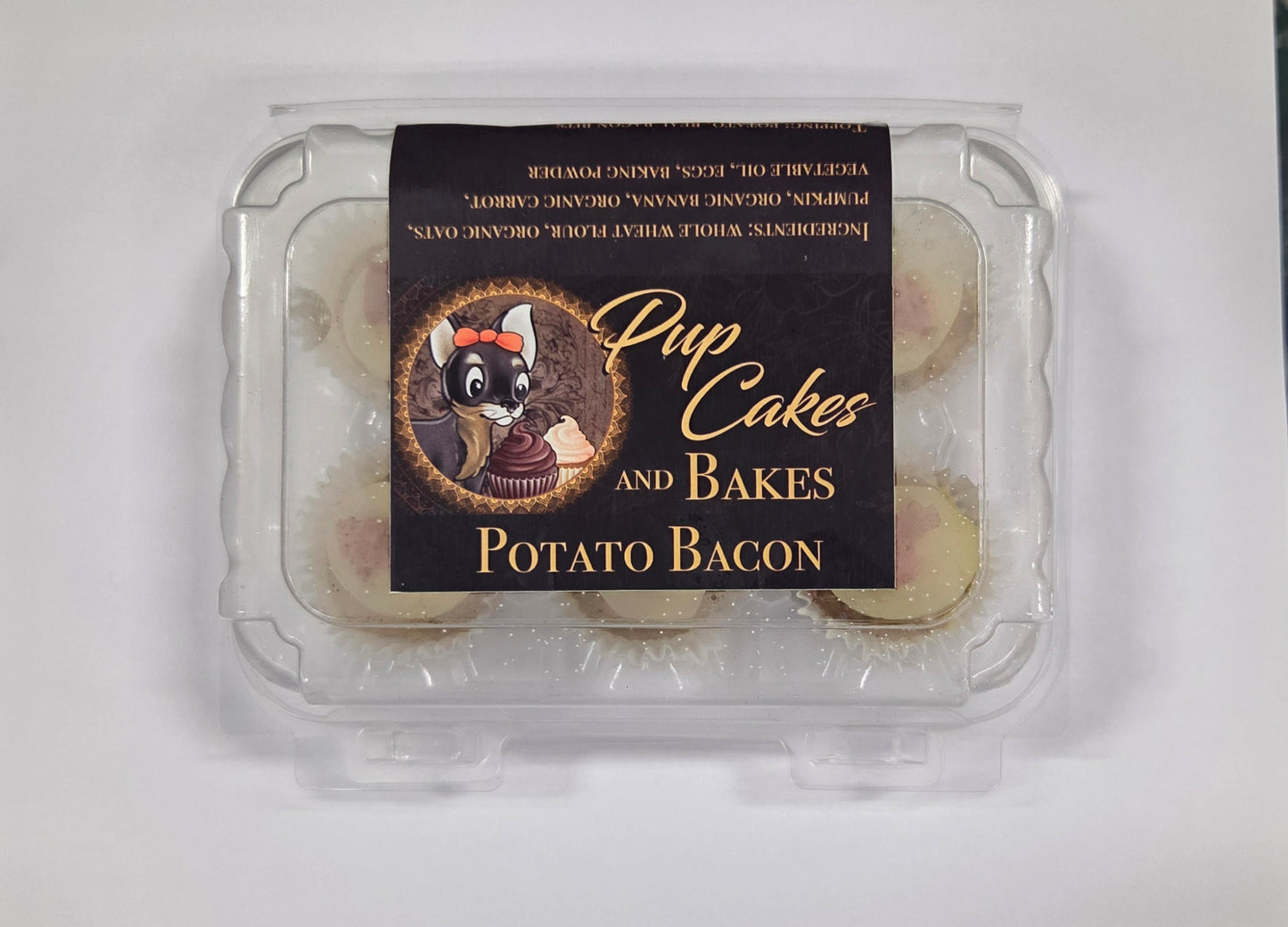 Pup Cakes Potato Bacon Cupcakes - 6 pack