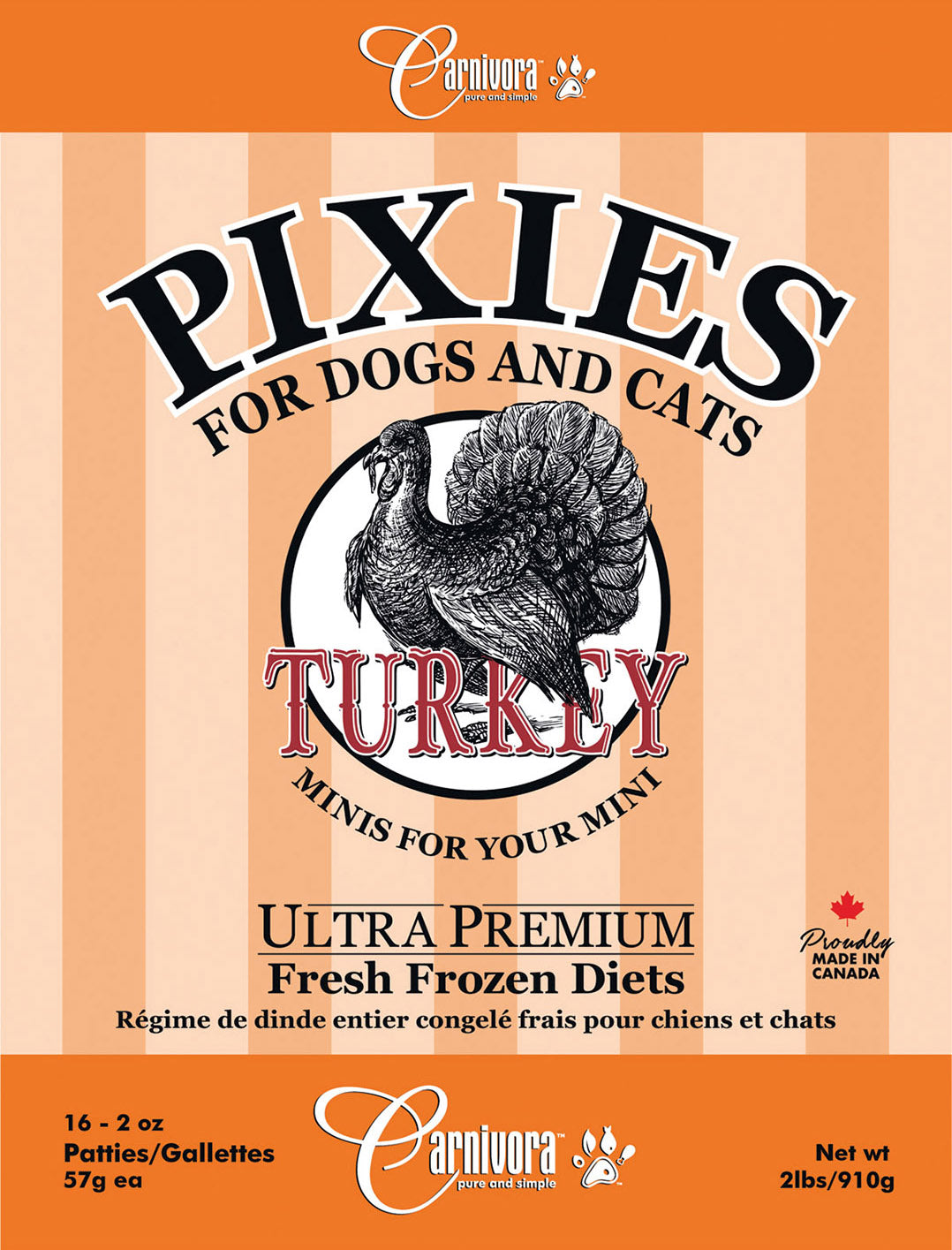 Carnivora Turkey Diet - 2lbs