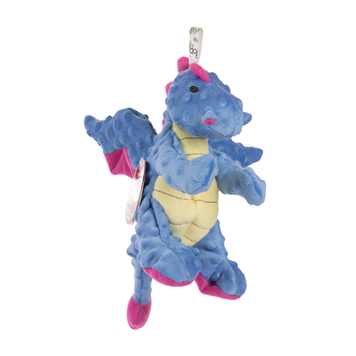 goDog™ Dragons With Chew Guard Technology™ Periwinkle Large