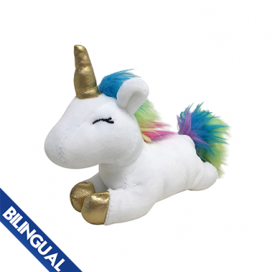 FouFouBRANDS Unicorn Plush White - Large