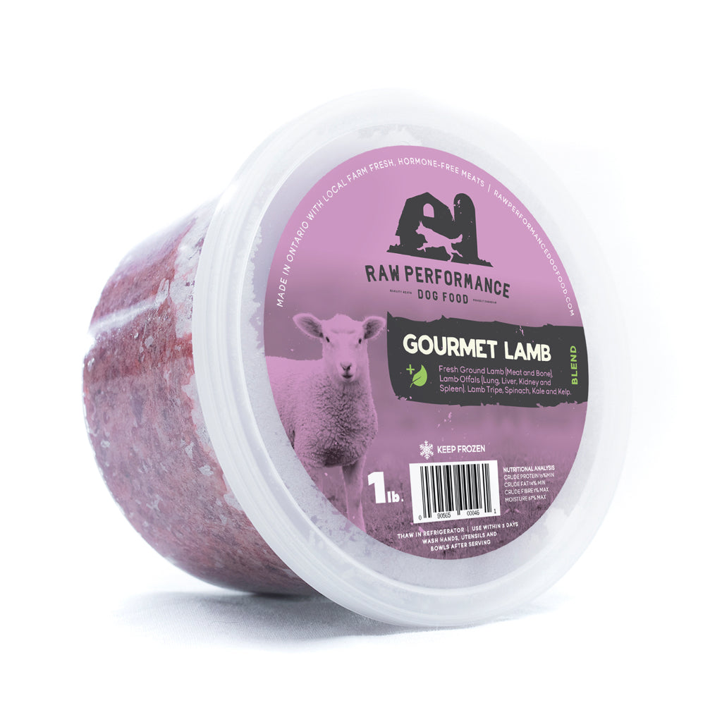 Raw Performance Gourmet Lamb - 1Lbs