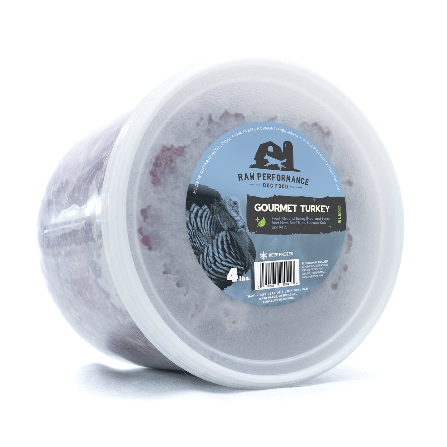 Raw Performance Gourmet Turkey - 4lbs