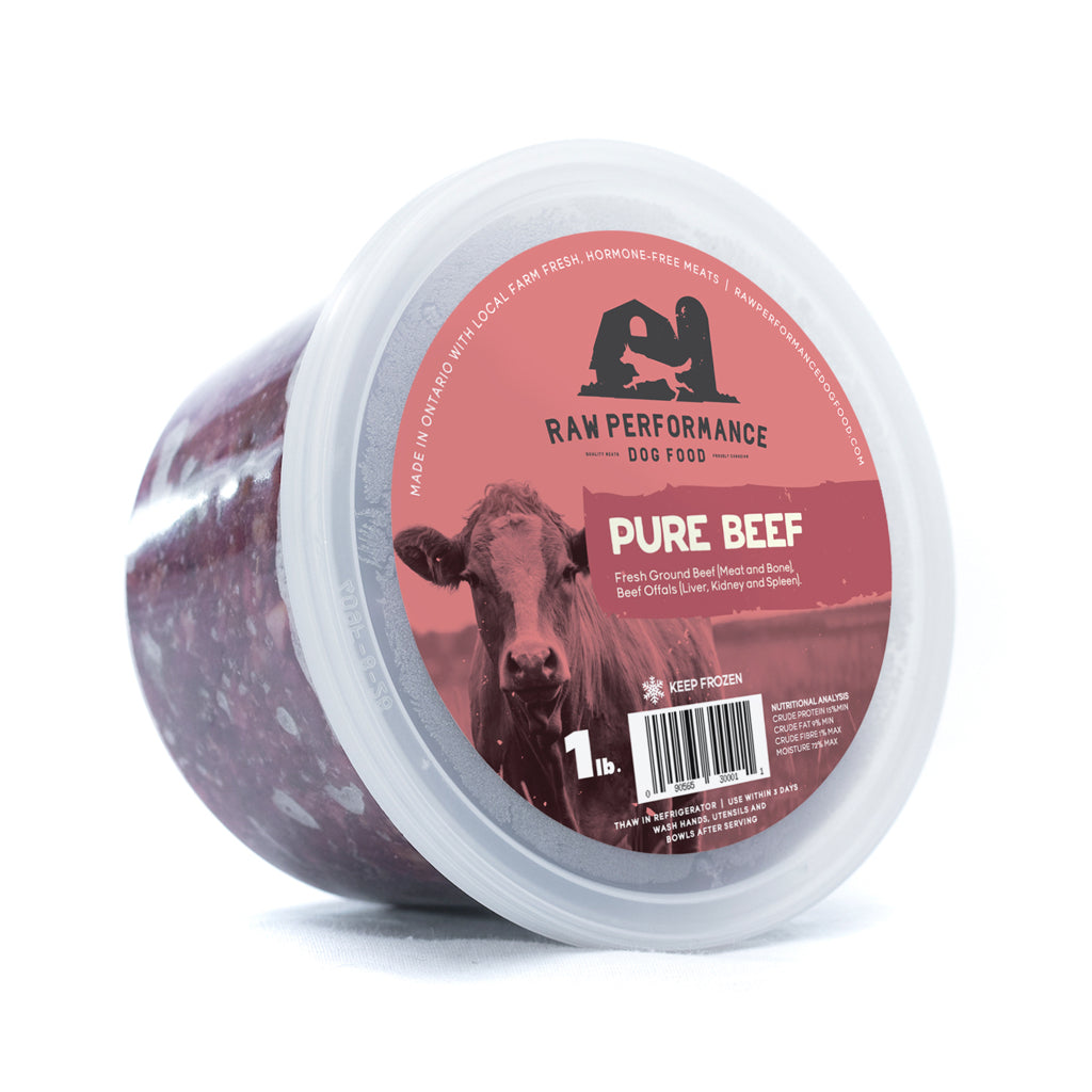Raw Performance Pure Beef - 1lbs