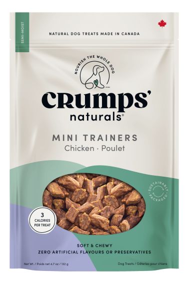 Crumps Mini Trainers Chicken Semi Moist Dog - 132g
