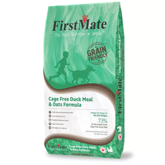 Grain Friendly Cage-Free Duck & Oats Dog 11kg FirstMate