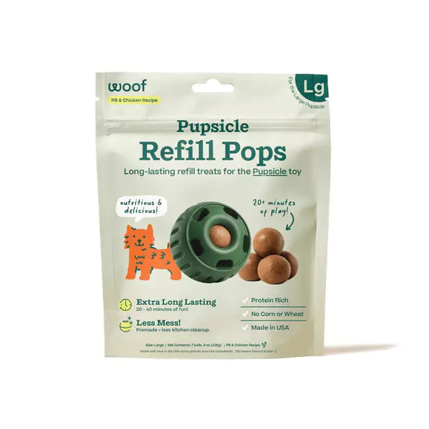 Woof Pupiscle Chicken Pops Large
