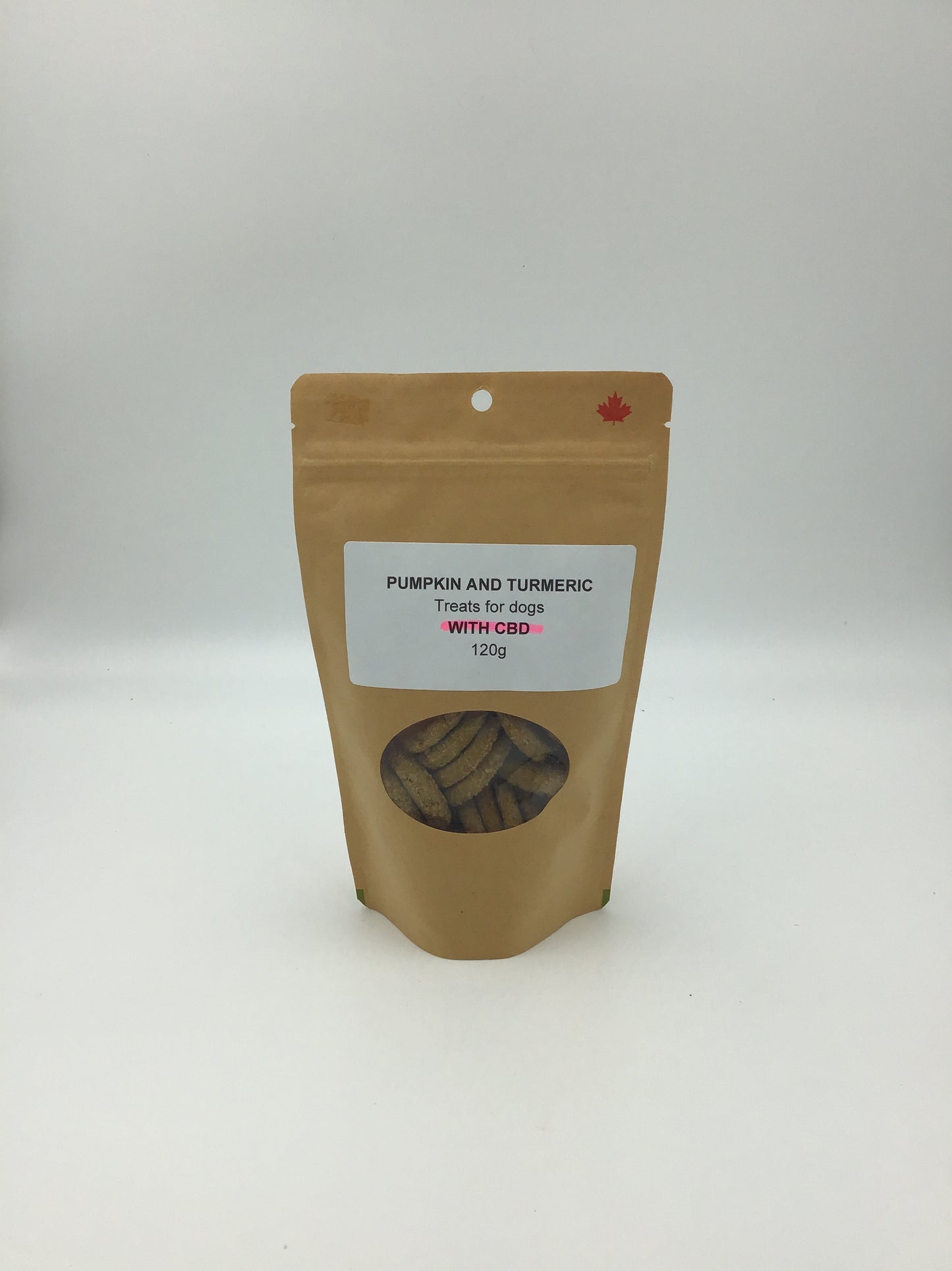 Kanine Kookies Pumpkin & Turmeric with CBD - 120g