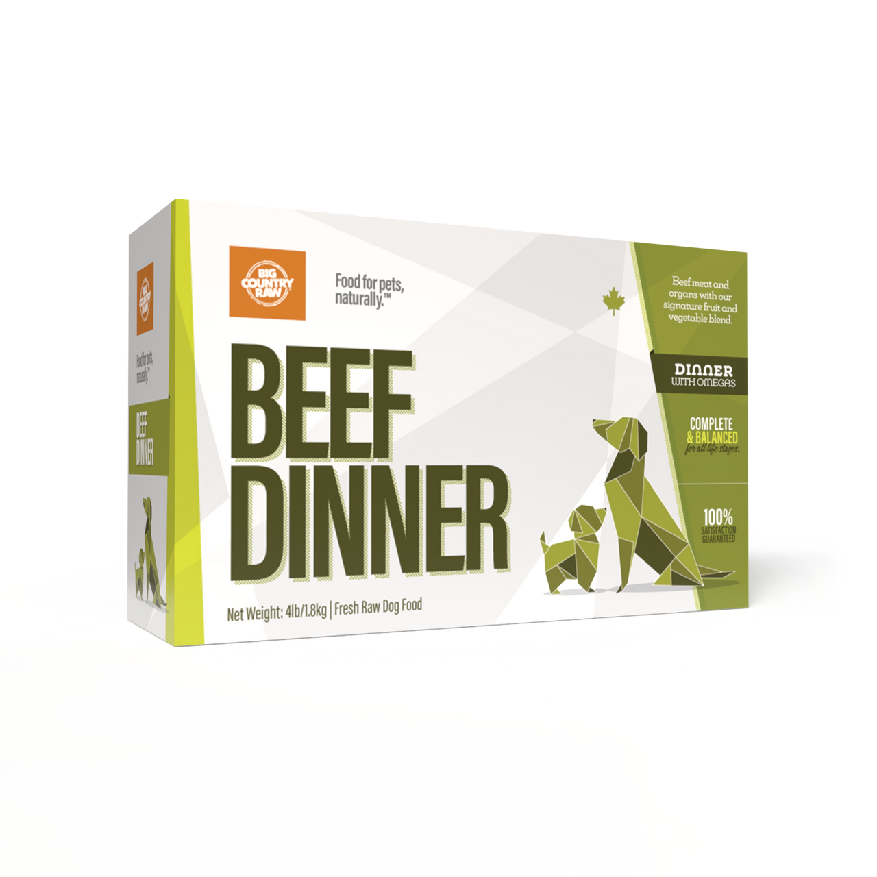 BCR Beef Dinner Carton - 4lbs