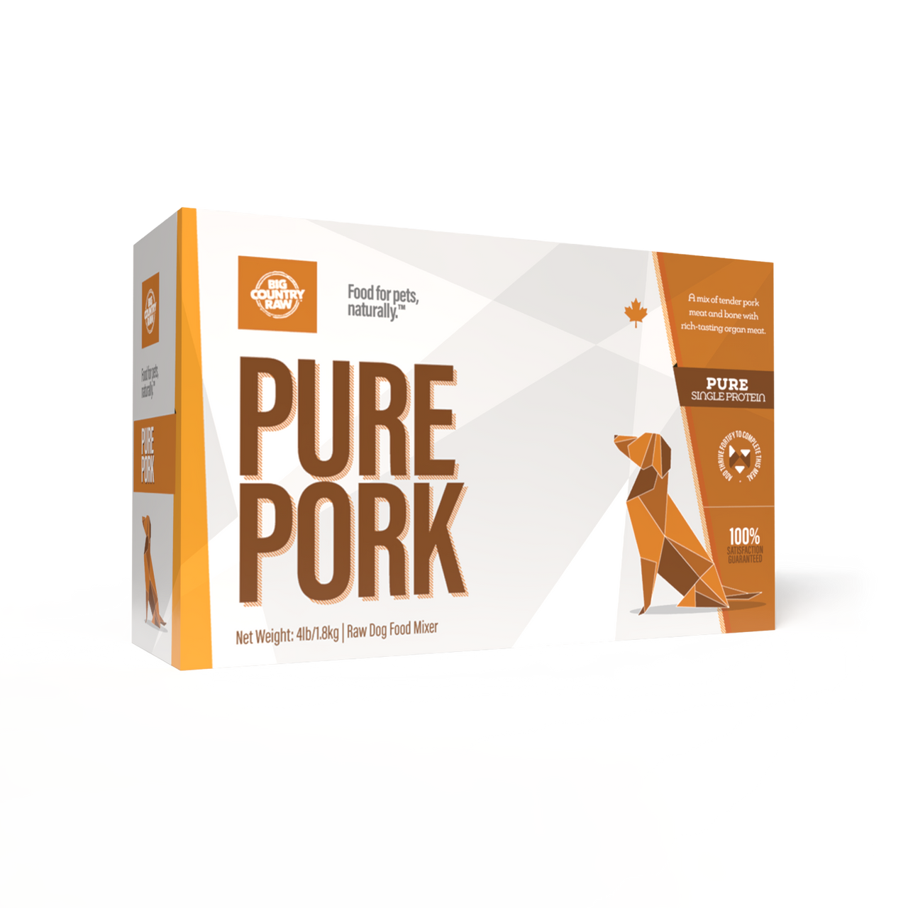 BCR Pure Pork Carton - 4lbs