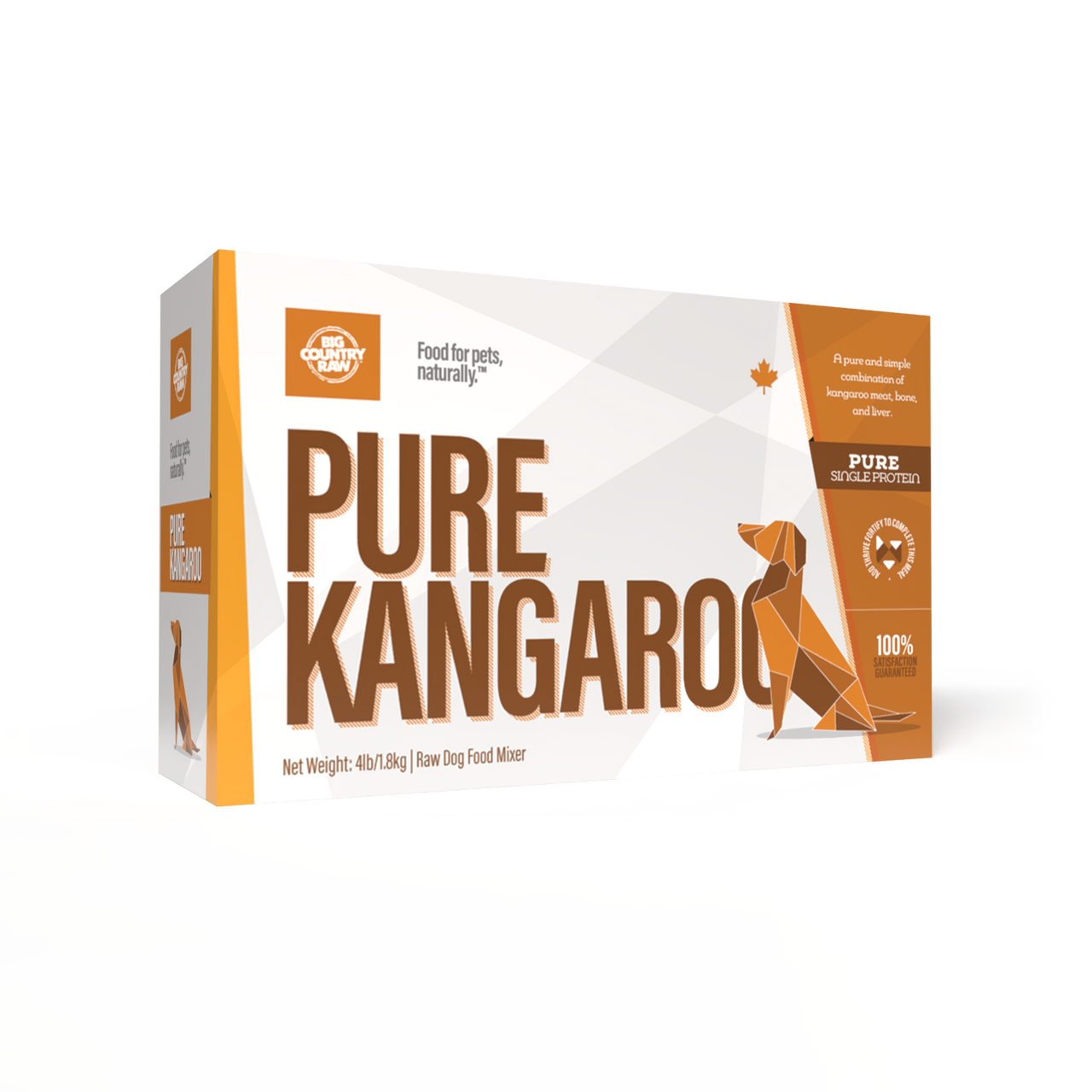 BCR Pure Kangaroo Carton - 4lbs