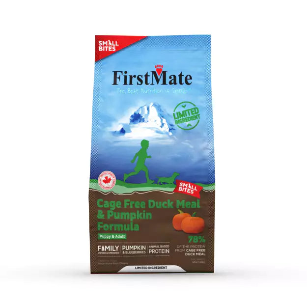 Grain Free Duck & Pumpkin Small Bites 1.81kg FirstMate