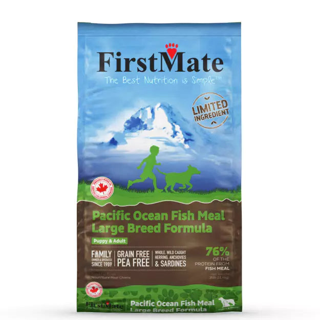 Grain Free Pacific Ocean Fish Large Breed 11.36kg FirstMate