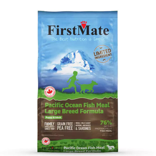 Grain Free Pacific Ocean Fish Large Breed 11.36kg FirstMate