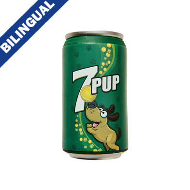 Spot Fun Drink 7 Pup Can 4.5" - each