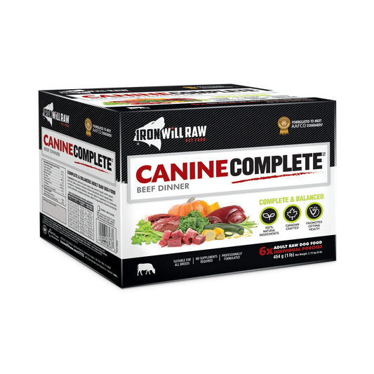 Iron Will Canine Complete Beef Dinner - 6lb