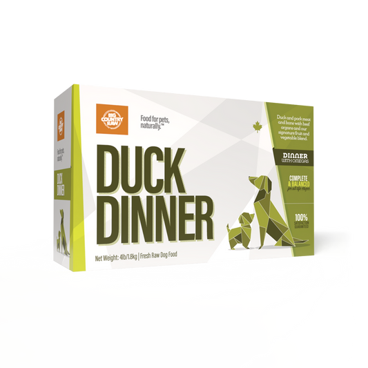 BCR Duck Dinner Carton - 4lbs