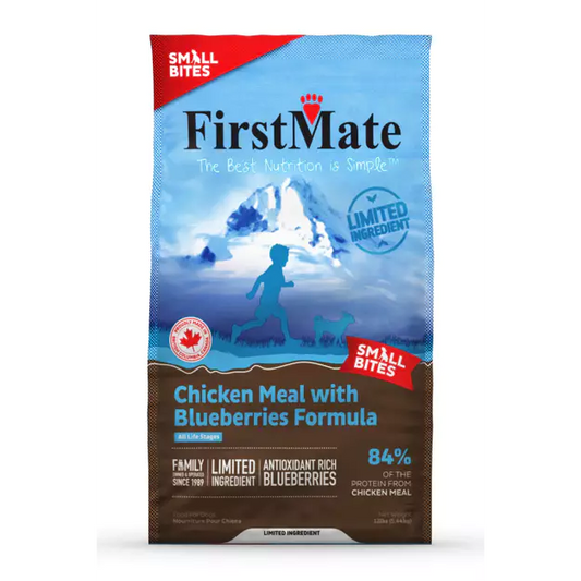 Grain Free Chicken & Blueberry Small Bites 5.44kg FirstMate