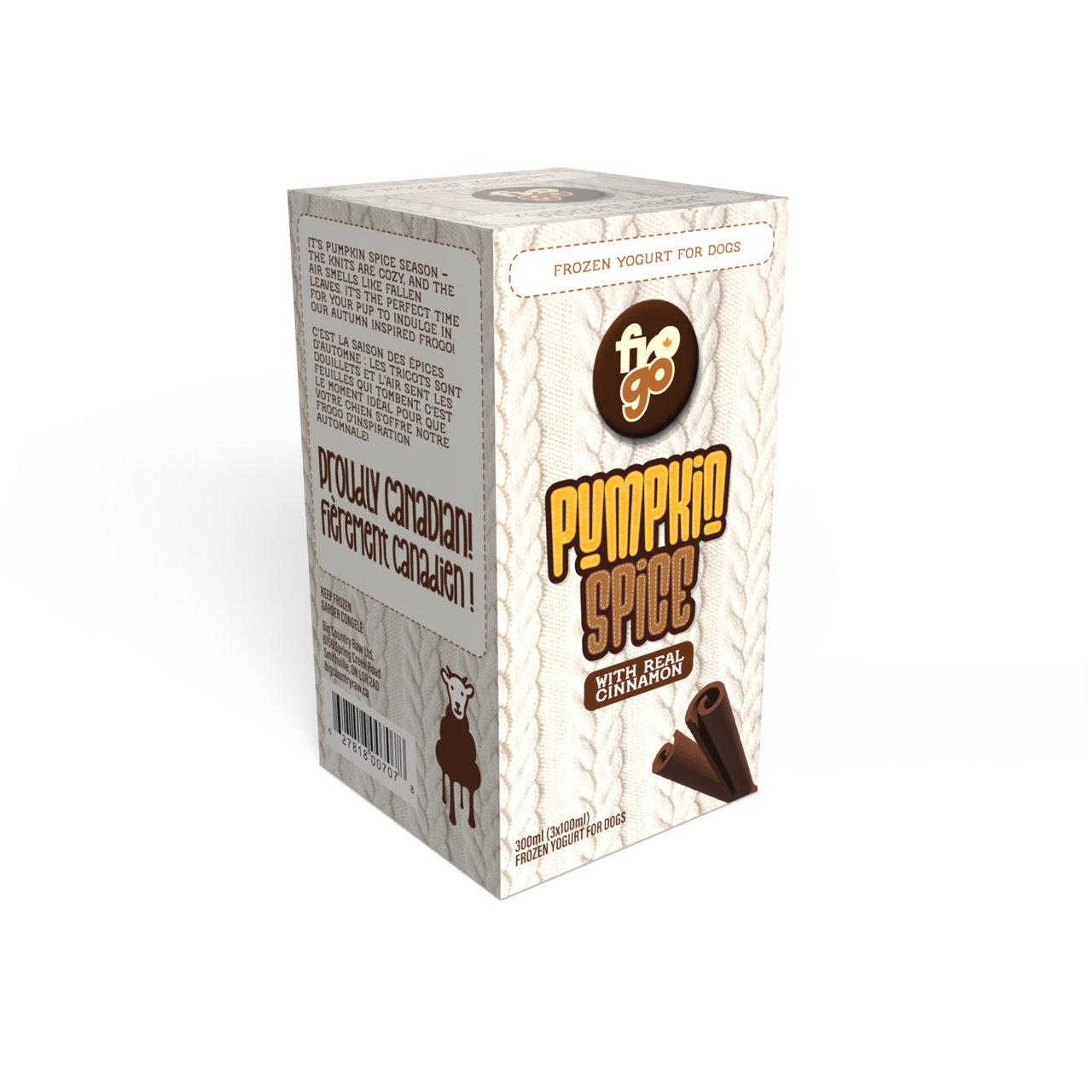 BCR Frozen Goat Pumpkin Spice - 3x100ml