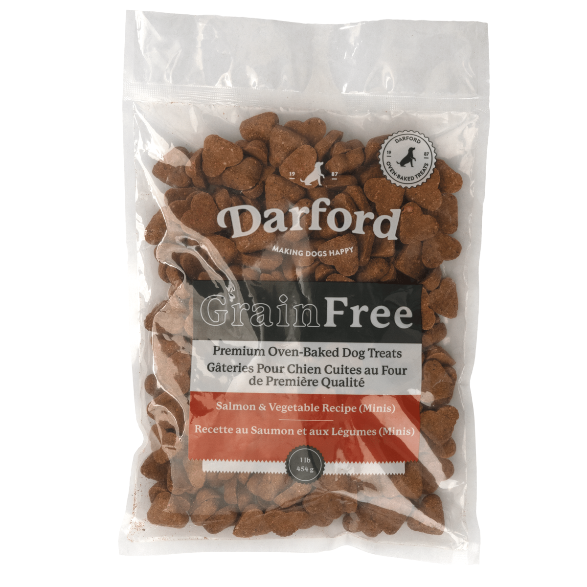Darford® Grain Free Pumpkin & Vegetable Flavor Mini's - 1lbs