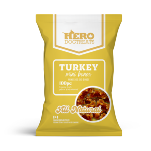 Hero Turkey Mini Bones - 100 pcs