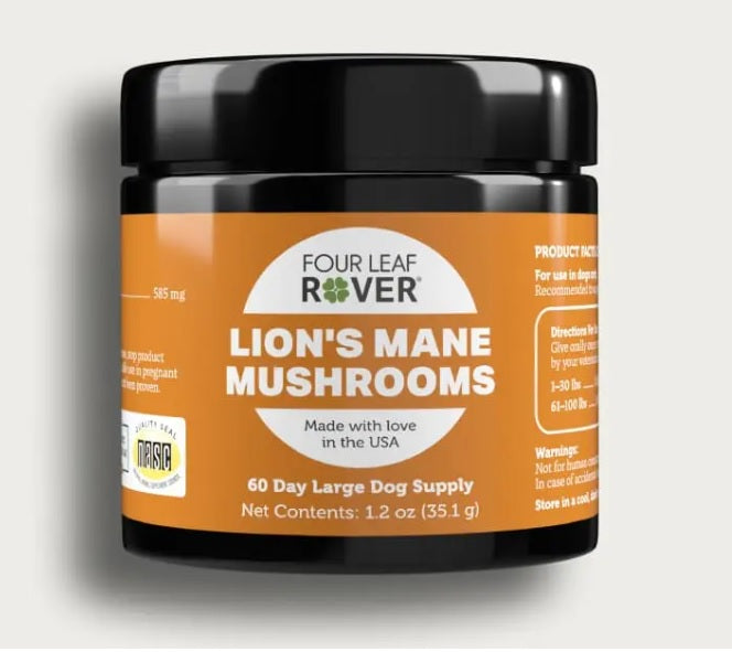 Four Leaf Rover Lion's Mane (Organic Mushroom Extract) - 59.6g