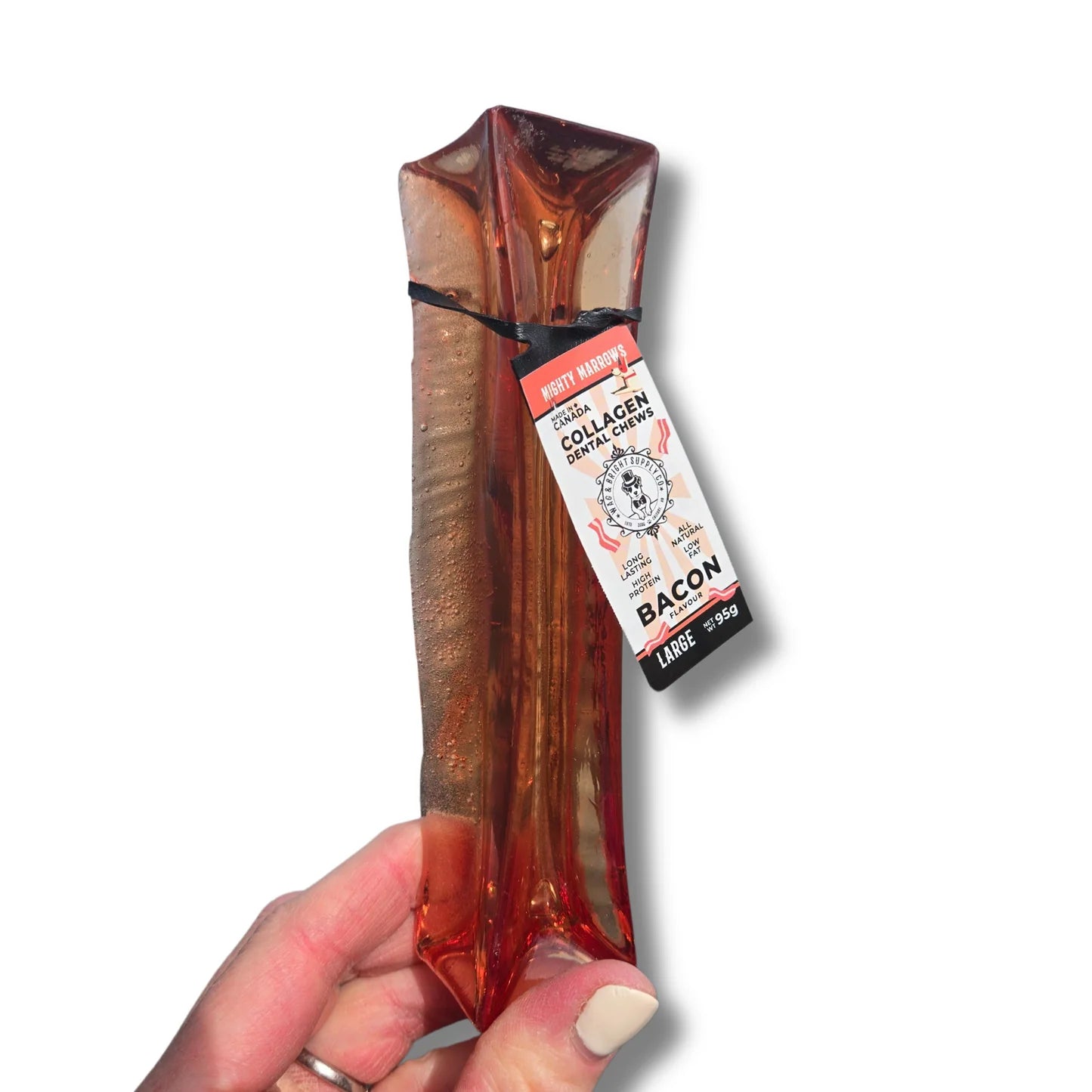 Collagen Dental Chews-Bacon-Large