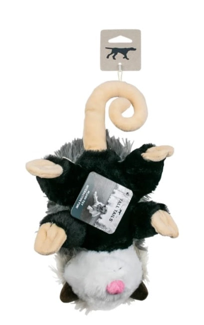 Tall Tails Plush Possum with Squeaker & Rope Interior - 11"