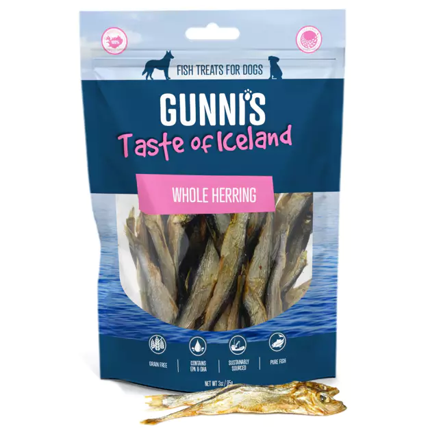 Gunni's Taste of Iceland Whole Herring - 3oz