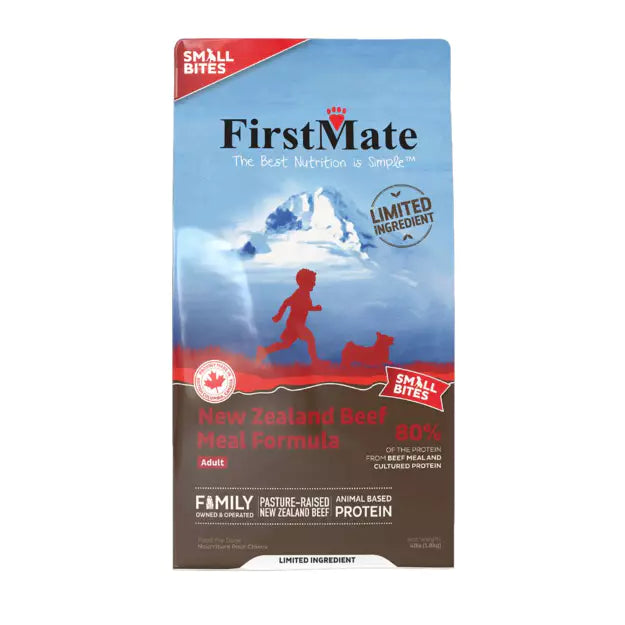 Grain Free New Zealand Beef Small Bites 5.44kg FirstMate
