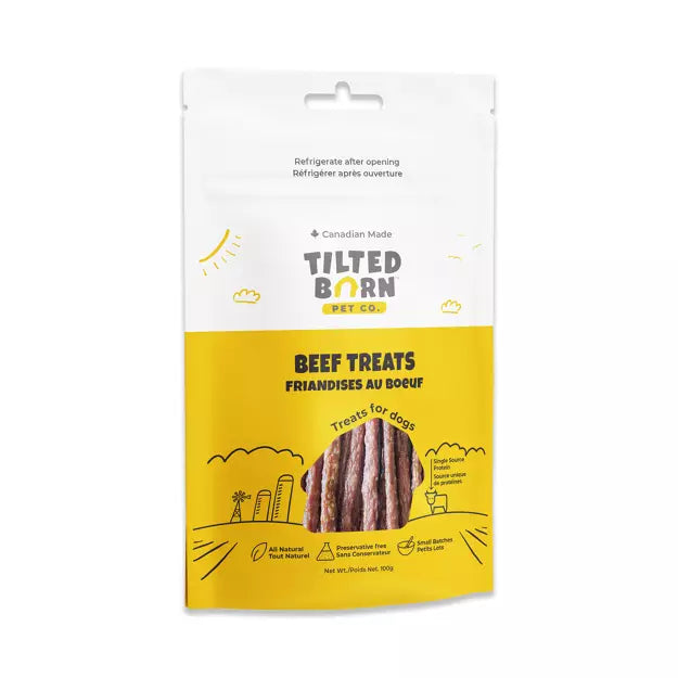 Tilted Barn Pet Co. Canadian Beef Treats 27g