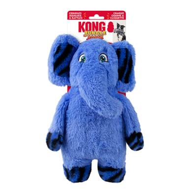 Kong Jungle Jamz Elephant Dog Toy - Medium/Large